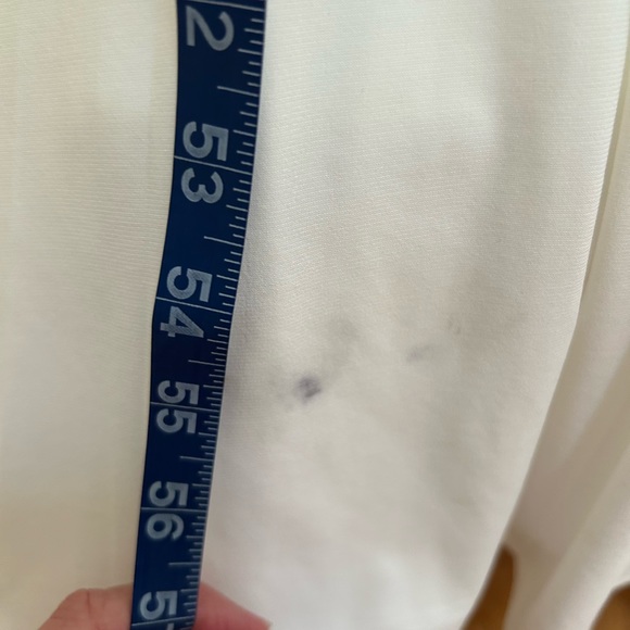 Mac Duggal 2 White Floral Sequined Criss Cross Bodice Maxi Gown NWT Cut Out - Picture 12 of 13